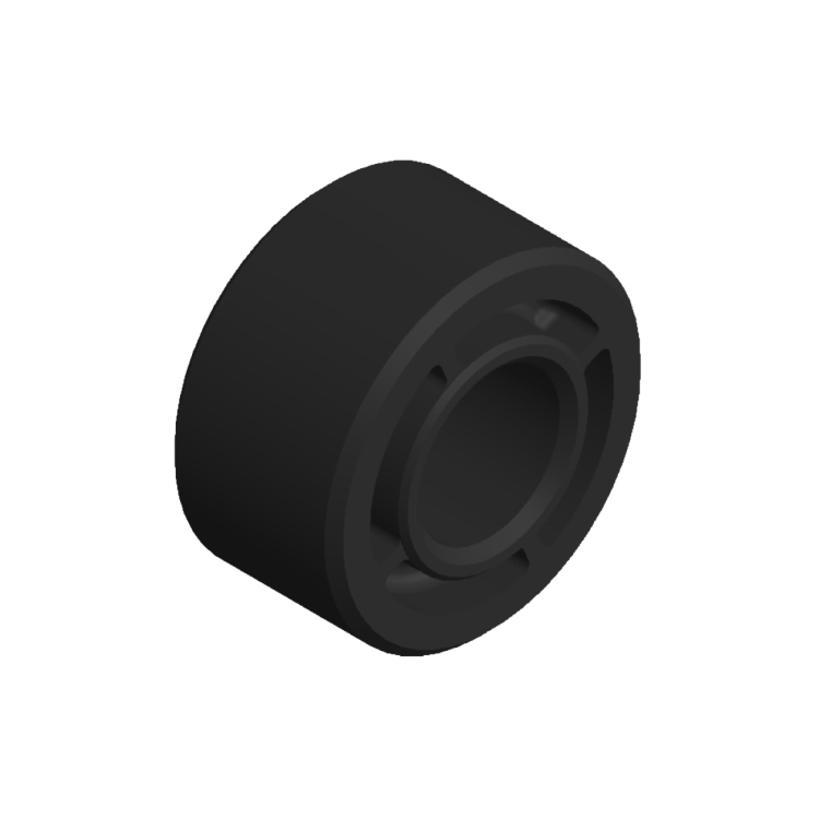 Rolete Norea de Transporte Preto